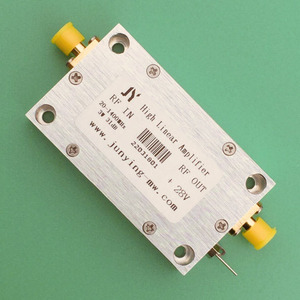 射频微波 高线性功率放大器 20-1400mhz 高频宽带功放 3w 28v