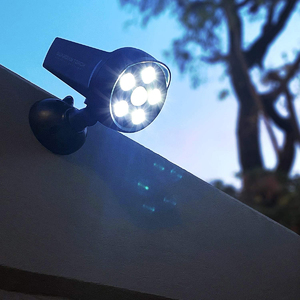 出老外！LED太阳能庭院户外灯家用照明室外防水人体感应院子路灯