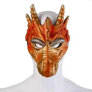 燕尾蝶恐怖龙面具恶龙升级版全脸男士女士歌唱演出年会万圣节卡通