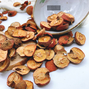 山楂干山楂圈开胃片天然无硫农家晒干精选泡水泡茶中药积消食250g