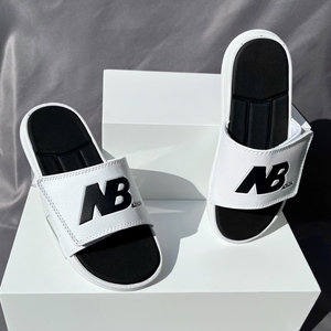 新百伦官方正品外穿运动沙滩拖鞋男女夏季ins潮防滑室外一字半拖