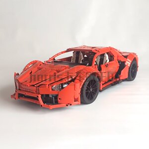 moc-7951 莱肯超跑赛车app遥控兼容乐高科技国产拼装积木青少年