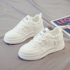 米白色鞋子女百搭学生