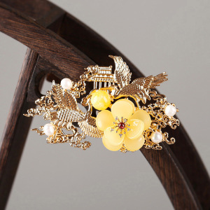 古风汉服发饰发冠束发古代古装头饰超仙手工配饰华丽古典简约女