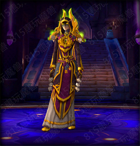 魔兽世界法师幻化套装暗夜要塞不灭智慧法袍古尔丹史诗难度套装