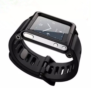 苹果iPod nano6 LunaTik手表带 手表带 nano6腕表带 金属表带