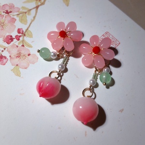 undefined原创儿童发扣古代汉服貂毛球发饰可爱公主宝宝迷你头饰