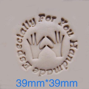 soap seal自制手工皂 个性签名印章 diy皂章手工印章树脂材质
