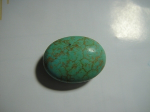 天然绿松石裸石 稀有原矿绿松石宝石戒面10.49克拉特价正品
