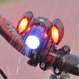 公路车灯 山地自行车车前灯骑行手电筒夜骑灯USB可充电强光赛车灯