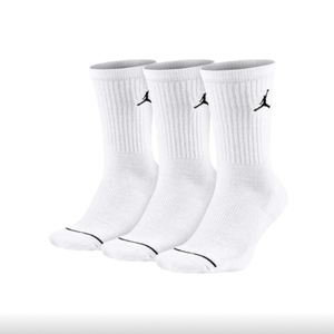 耐克袜子2023夏季新款JORDAN长筒情侣三双装篮球运动袜SX5545-100