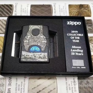 美国原装zippo打火机2019年度限量版 阿波罗登月50周年纪念 29862