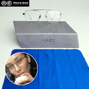 【牧熙|Moresee】Haze金属方Bella Hadid同款近视眼镜框架