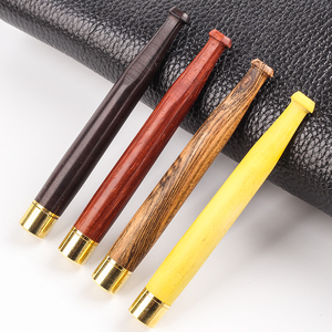 粗细两用烟嘴过滤器可清洗长实木烟嘴过滤嘴男士便携式细烟嘴烟具