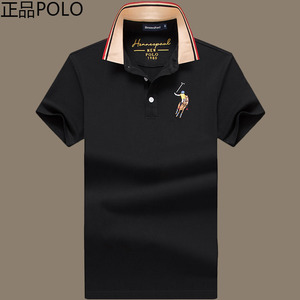 美国正品保罗polo衫男短袖t恤高端翻领纯棉夏季休闲青年大码体恤