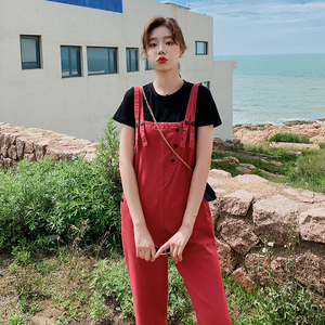 背带裤2021麦寻美丽衣橱爱衣服官网简爱格尼斯官方旗舰店正品女装