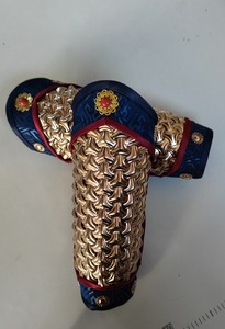 古代盔甲直身甲护腕中国明制甲胄飞鱼服护臂防砍淬火甲片