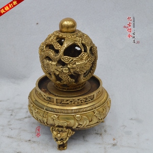 忆古惜今古玩开光风水纯铜招财十二生肖时来运转 家居风水摆件