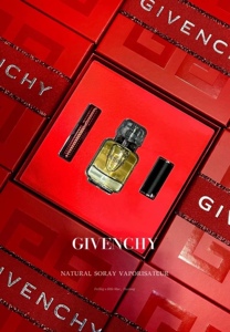 情人节礼物纪梵希心无禁忌三件套香水50ml 高定睫毛膏 n333口红