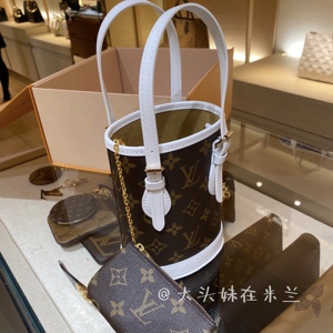 lv水桶包代购白色