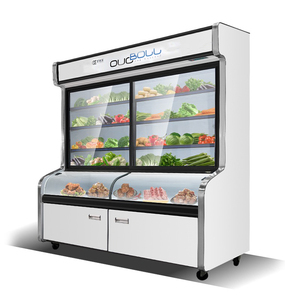 欧驰宝点菜柜三温三室三温区冷藏立式商用保鲜冷藏冷冻展示柜冰箱