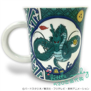 日本代购 九谷烧 七龙珠 孙悟空龟仙人神龙精美 陶瓷 马克杯 水杯