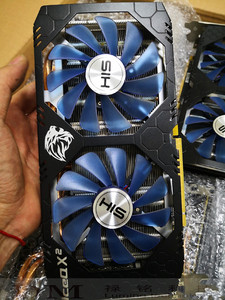 希仕rx-580显卡 4g 满血2304 4铜管散热 散热好 8p供电