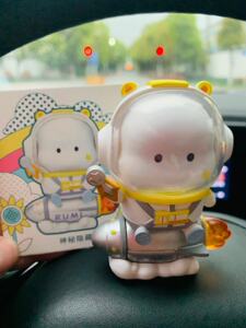 名创优品miniso盲盒萌力星球tutu车野萌君二代新款潮玩手办摆件