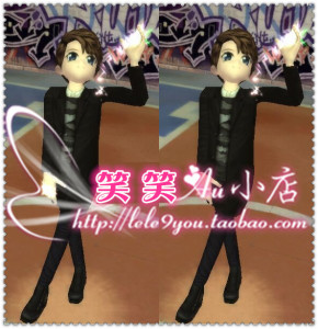 劲舞团新款男装yy搭配斯文帅气质成熟酷黑色西装男套装7天永久拍6