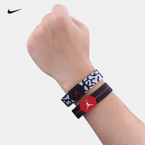 nike耐克nba球星周边运动手环带篮球腕带硅胶情侣男女aj乔丹欧文