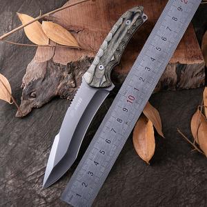 sr户外刀具防身工刀生存刀野外求生牛羊刀随身小刀战术直刀开刃