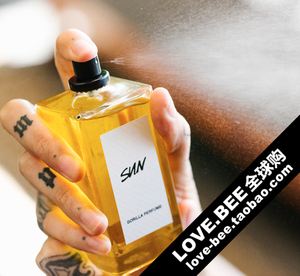 【新鲜采购】英国lush 阳光路上香水 sun 30ml/100ml 鲜果香气