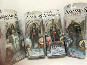 正版麦克法兰Assassin's6寸刺客信条康纳Altair手办模型玩具人偶