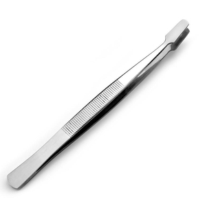 2120不锈钢平头镊子 圆头镊子 睫毛镊子假睫毛专用