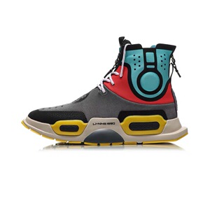 中国李宁悟道2纽约时装周重燃紫橙蓝黑白灰褐鸳鸯限