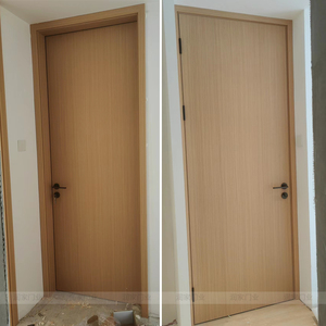 邦尼屋淘宝杭州原木色风格卧室门实木门房门卧室门室内门套装门日式