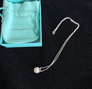 tiffany 银饰珍珠项链