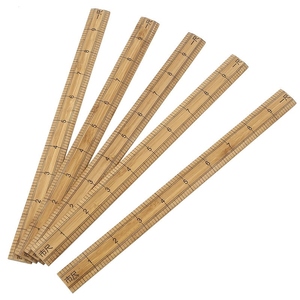 裁缝专用尺尺子竹尺老式一米一尺量布木尺30cm裁剪工具双面尺子