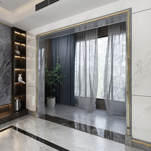 大理石门框垭口阳台门套线包边条石材铝合金属轻奢背景墙边框瓷砖