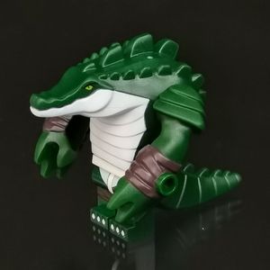 lego 乐高 忍者神龟 tnt033 鳄鱼皮头 leatherhead 79121 人仔