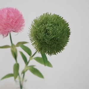 绿石竹超逼真手感仿真花家居装饰摆放花插花摆件摄影道具水培假花