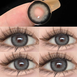 女王蜂灰美瞳半年抛灰色混血大直径15mm超大款年抛隐形眼镜日抛tn