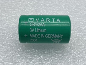 正品Varta瓦尔塔 CR-1/2AA  3V PLC工控锂电池 CR1/2AA 德国