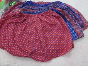 老太太平角裤中老年三角裤mm传统老古董内裤的确良布料短裤花底裤