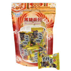 中国台湾史瑞克黑糖姜茶姜母茶花伊朵红糖姜茶 姜块老姜汤汁袋装