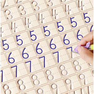 09 0人付款  淘宝 手写新款识字宝宝数字练字帖3-4岁描红本多功能临摹