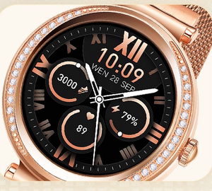 jeep吉普智能手表女款运动手表小金表磁吸充电器