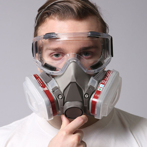 化学实验室专用防毒面具生物生化防护面罩化学品工业放毒氧气面罩