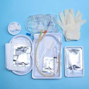 一次性无菌导尿 医用整套尿袋 管 导尿 尿液收集 取样接尿器