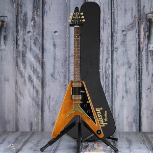 标价85折gibson吉普森1958 mahogany flying v 异形大叉子电吉他